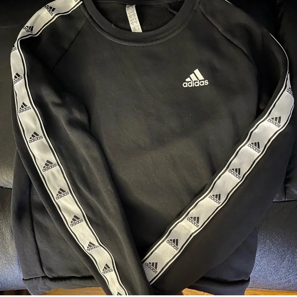 Adidas Tiro Tape Crewneck Sweatshirt - Picture 5 of 6